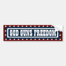 PATRIOTIC Bumper Sticker