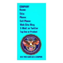 Patriotic Business Photo Card View Notes Please