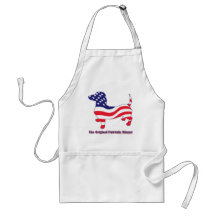 Patriotic Dachshund - Doxie Apron