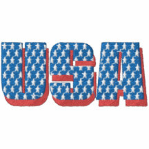 Patriotic Embroidery Polo