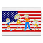 Patriotic Family Cards