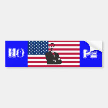 Patriotic Hope Bumper Stickers