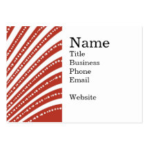 Patriotic Red and White Stars and Stripes Pattern Business Card Templates