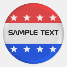 Patriotic USA Sticker