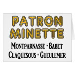 Patron-Minette Card