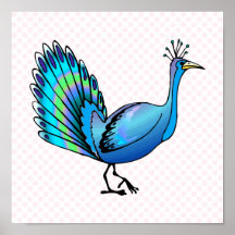 Patten Peacock Print