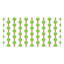 Pattern of Trees. Custom Photo Card
