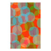 pattern with Christmas balls Stationery