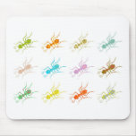 Patterned Ants Mouse Mats