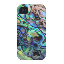 Paua abalone shell detail vibe iPhone 4 cases