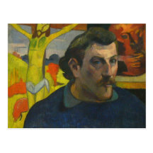 Paul Gauguin Self Portrait 3 Postcard