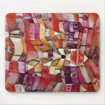 Paul Klee - Rose Garden Mouse Mats