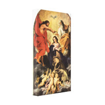 Paul Rubens - Maries coronation Canvas Prints