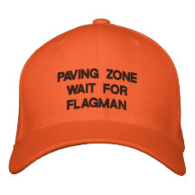 PAVING ZONE EMBROIDERED HAT