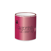 Pawprints - mug