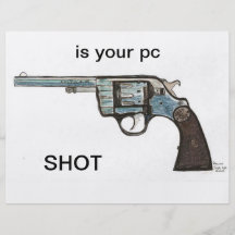 PC SHOT - COLT PERSONALIZED FLYER