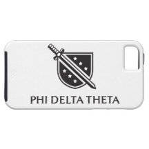 PDT Stacked Logo - Black iPhone 5 Case