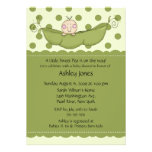 Pea Pod Baby Baby Shower Invitations