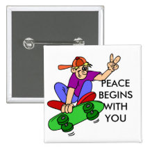 PEACE BUTTON