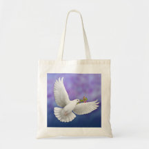 Peace Dove Tote Bag