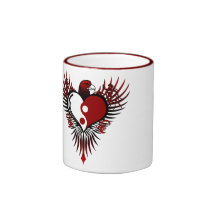 Peace eagle coffee mug