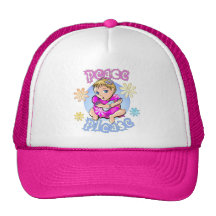 Peace Girl Mesh Hats
