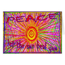 PEACE GREETING CARD