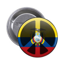 Peace in Ecuador Buttons