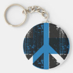 Peace In Finland Key Chain