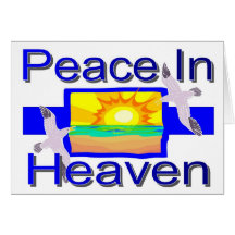 Peace in Heaven Greeting Card