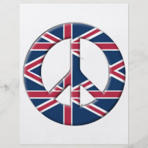 Peace in UK Personalised Flyer