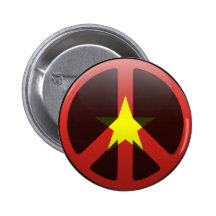 Peace in Vietnam Button