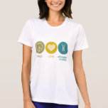 Peace Love Afro-American Studies T-shirt
