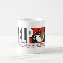 peace love and bears mug