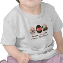 Peace Love Bull Market Baby T shirt