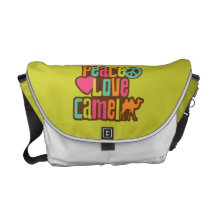 Peace Love Camel Commuter Bags