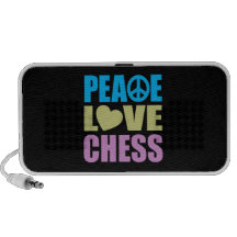 Peace Love Chess Mini Speaker