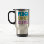 Peace Love Climb Mug