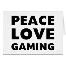 Peace Love Gaming Cards