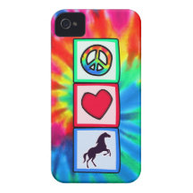 Peace, Love, Horses iPhone 4 Cases