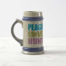 Peace Love Hunt Coffee Mug