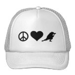 Peace Love Photography Hats