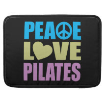 Peace Love Pilates Sleeve For MacBooks