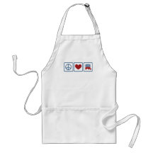 Peace Love Republicans Apron