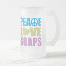 Peace Love Soaps Coffee Mug