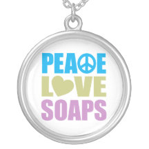 Peace Love Soaps Custom Necklace