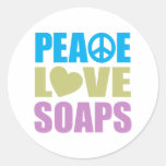 Peace Love Soaps Sticker