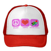 Peace Love South Africa Mesh Hats