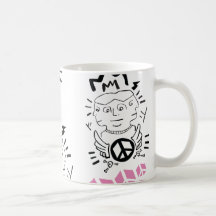 Peace Man Coffee Mugs