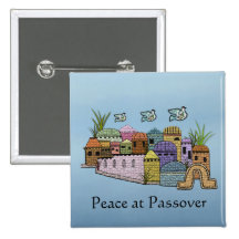Peace over Jerusalem Pins